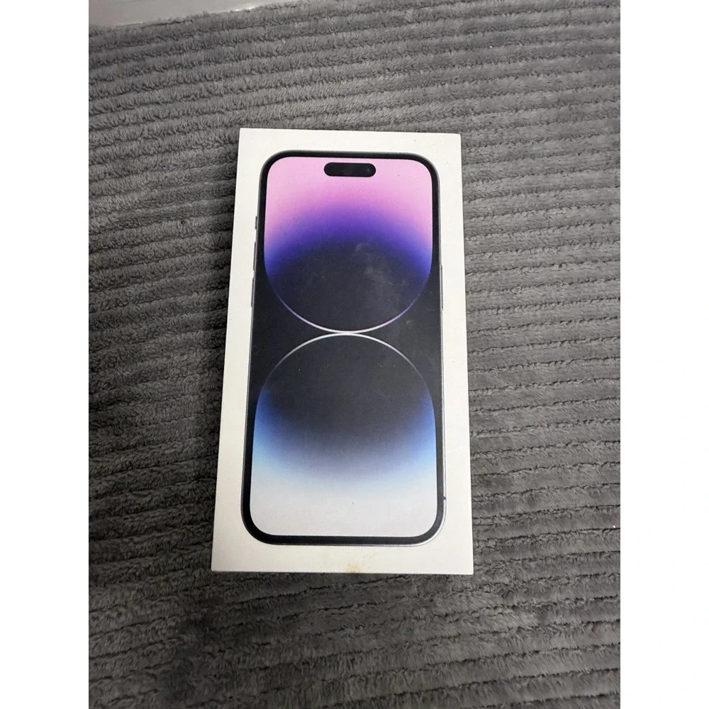 Empty Box Iphone 14 Pro Apple container cell phone